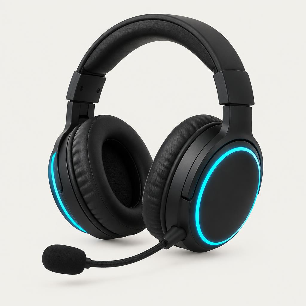 SL-200 Gaming Headset with Heavy Bass Over-Ear Design