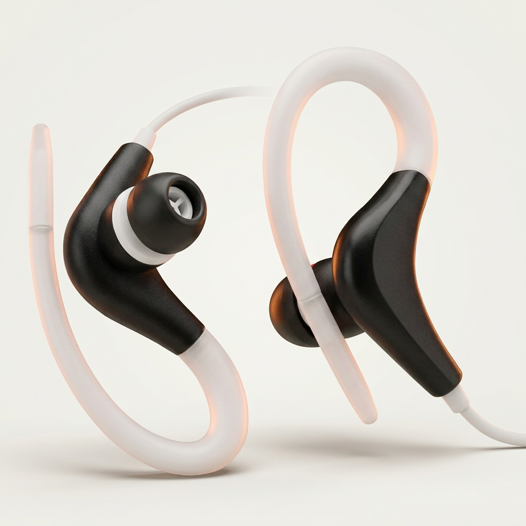 Universal In-Ear Sports Headphones with Microphone