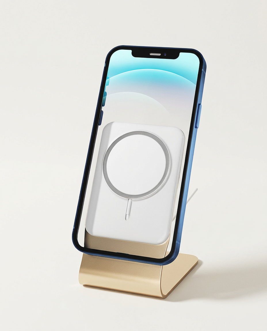 Wireless Charging Desktop Stand for Mobile Phones
